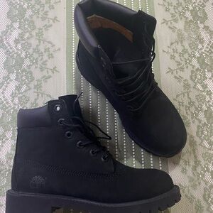 Timberland Black Leather Boots